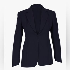 Akris Navy Odette Blazer & Melissa Trousers - NWT 10